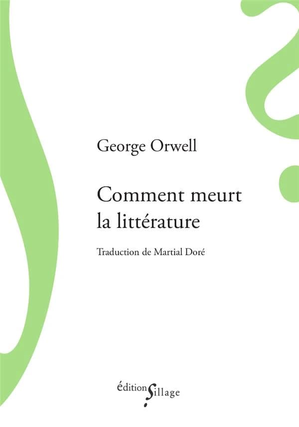 Comment meurt la littérature