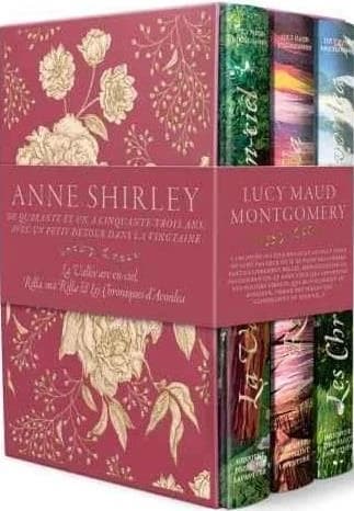 Coffret saga Anne Shirley  de quarante et un à cinquante-trois ans, avec un petit détour dans la vingtaine