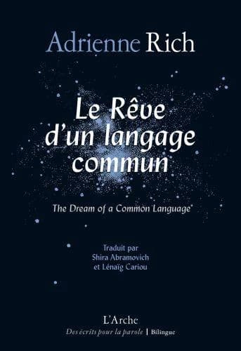 Le rêve d'un langage commun : poèmes, 1974-1977