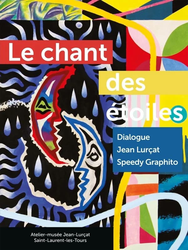 Le chant des étoiles : dialogue Jean Lurçat et Speedy Graphito : Atelier-musée départemental, Saint-Laurent-les-Tours, Lot, exposition réalisée dans le cadre d'une résidence d'artiste en 2025
