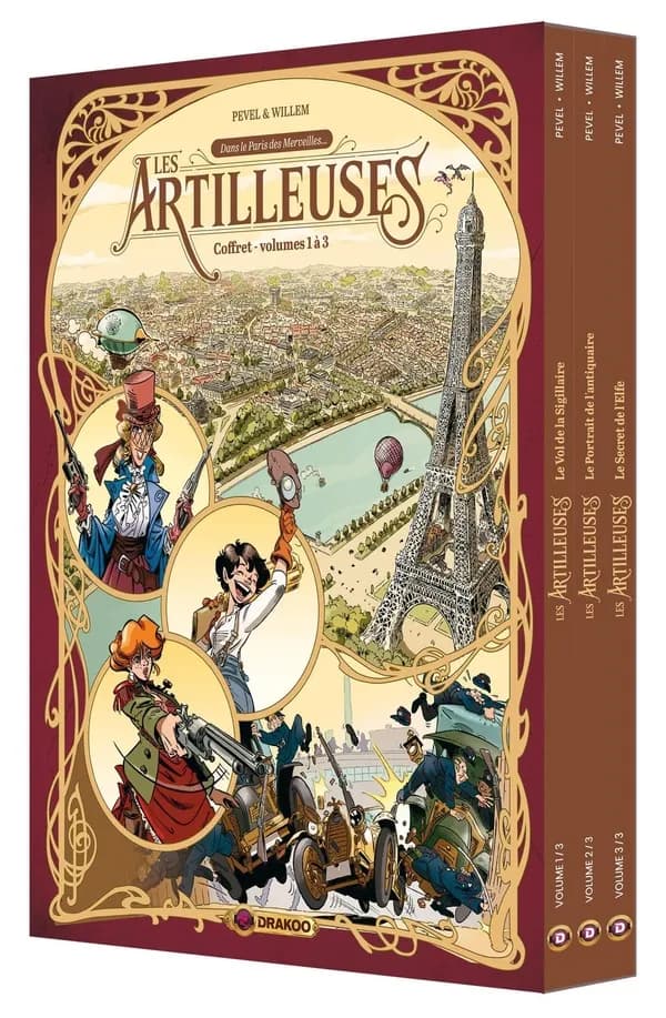 Les artilleuses : trilogie complète