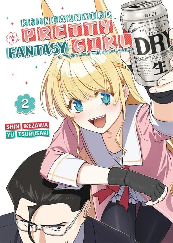 Reincarnated as a pretty fantasy girl : in another world with his best friend !. 2