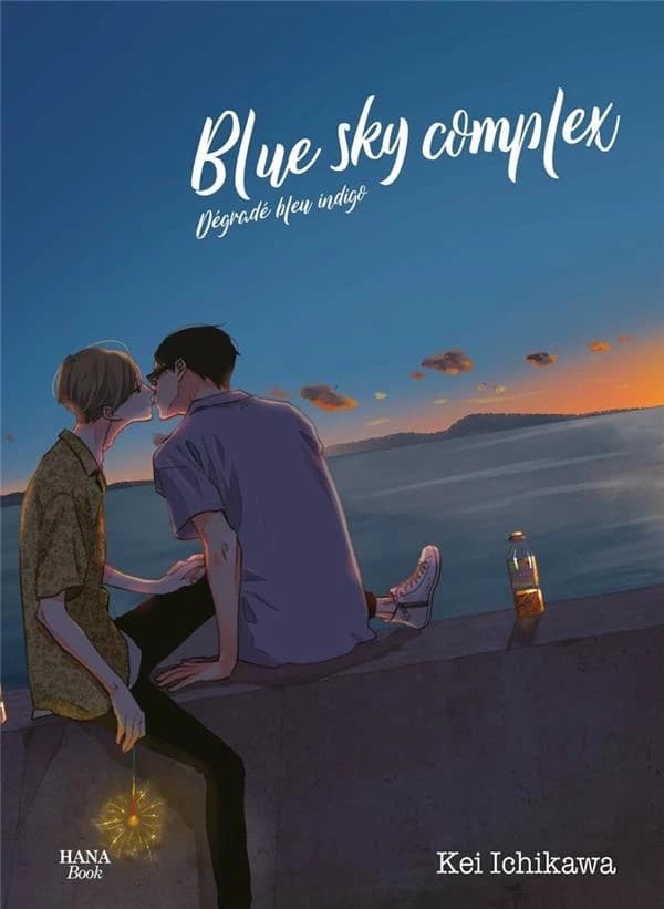 Blue sky complex : dégradé bleu indigo