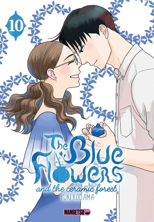 The blue flowers and the ceramic forest. 10