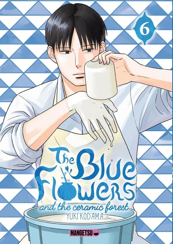 The blue flowers and the ceramic forest. 6