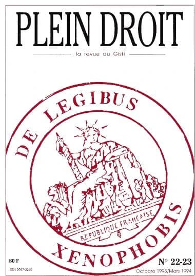 De legibus xenophobis