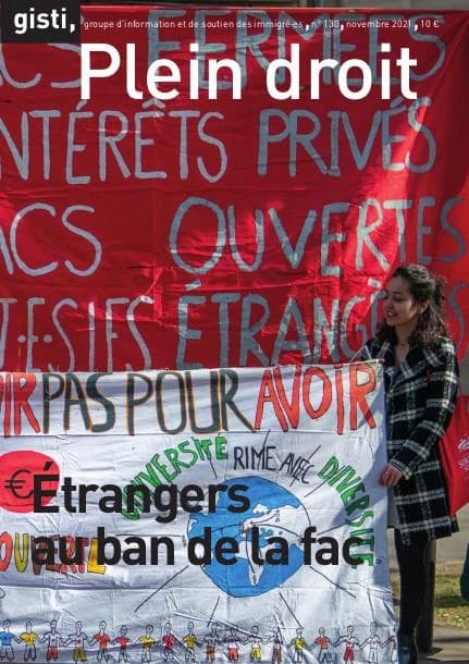 Etrangers au ban de la fac