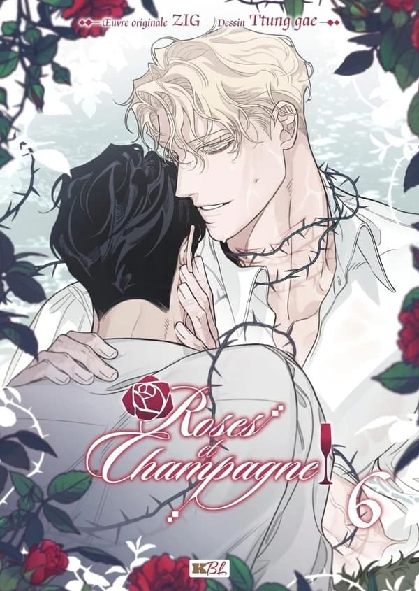Roses et champagne. 6