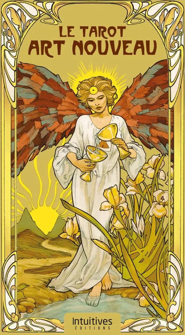 Le tarot art nouveau : 78 cartes et un livre d'accompagnement