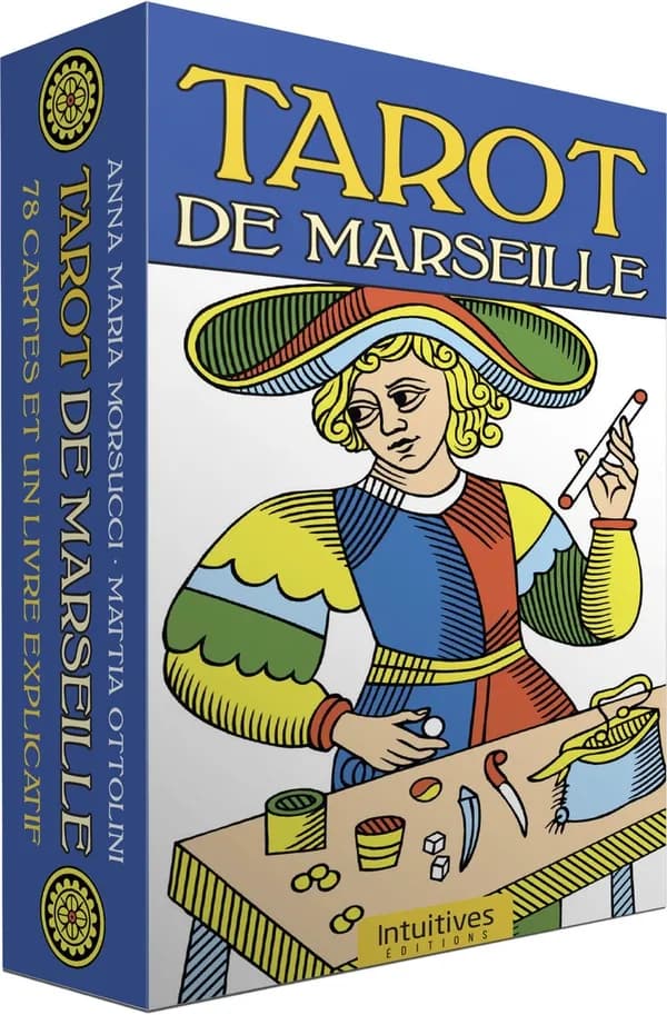 Tarot de Marseille : 78 cartes et un livre explicatif