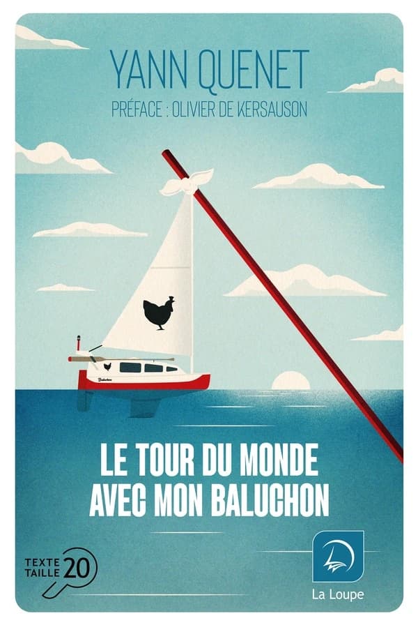 Le tour du monde avec mon baluchon ([Éd. en] gros caractères) Yann Quenet ; préface d'Olivier de Kersauson