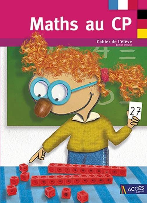 Bilingue maths au CP ; cahier de l'élève