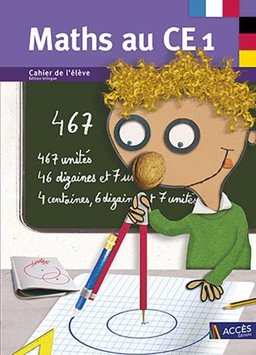 Bilingue maths au CE1 ; cahier de l'élève