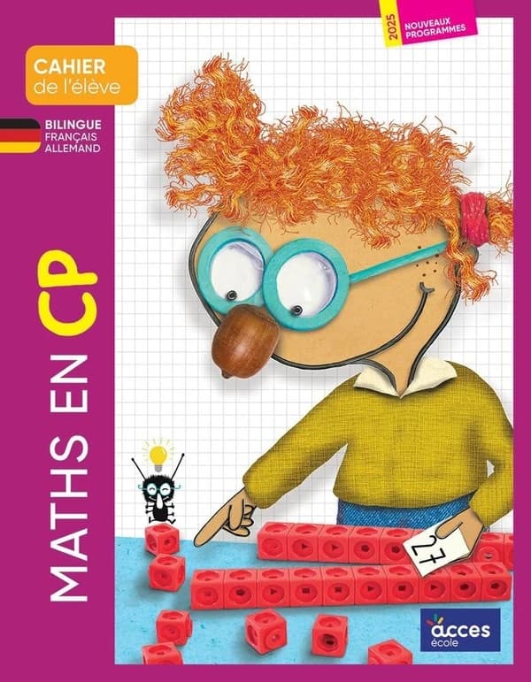 Maths en CP : Cahier de l'élève bilingue