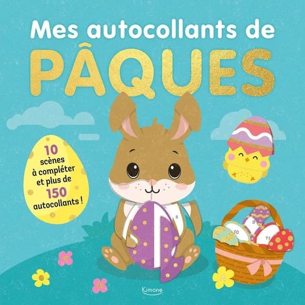 Mes autocollants de pâques