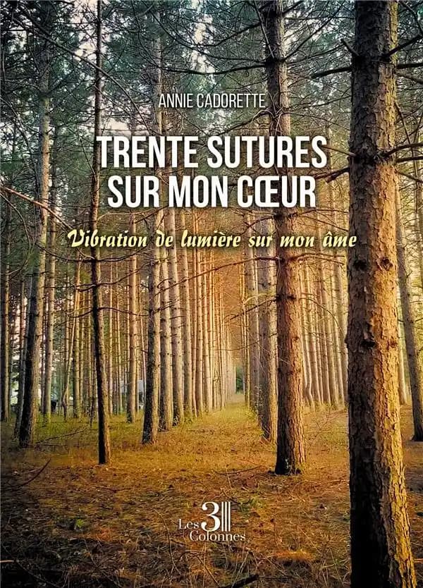 Trente sutures sur mon cœur : vibration de lumière sur mon âme