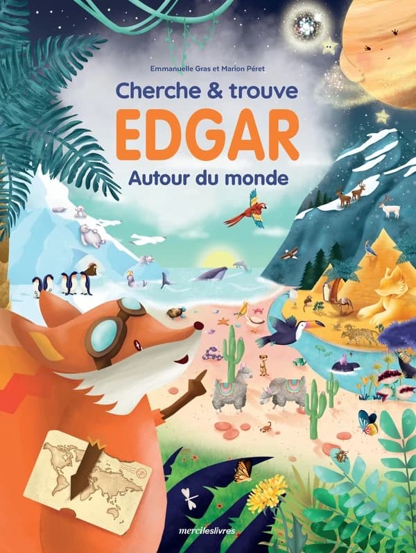 Cherche & trouve, Edgar autour du monde