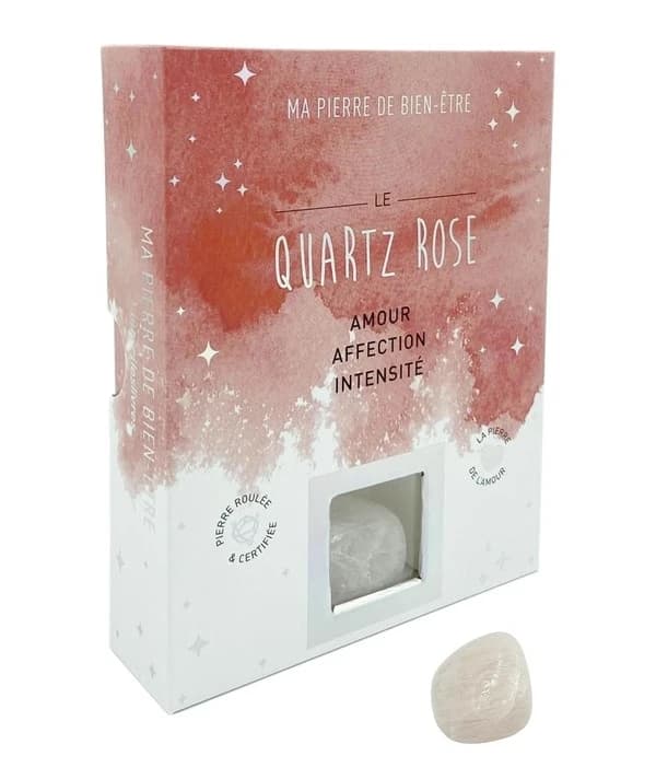 Ma pierre de bien-être : Le quartz rose : amour, affection, intensité