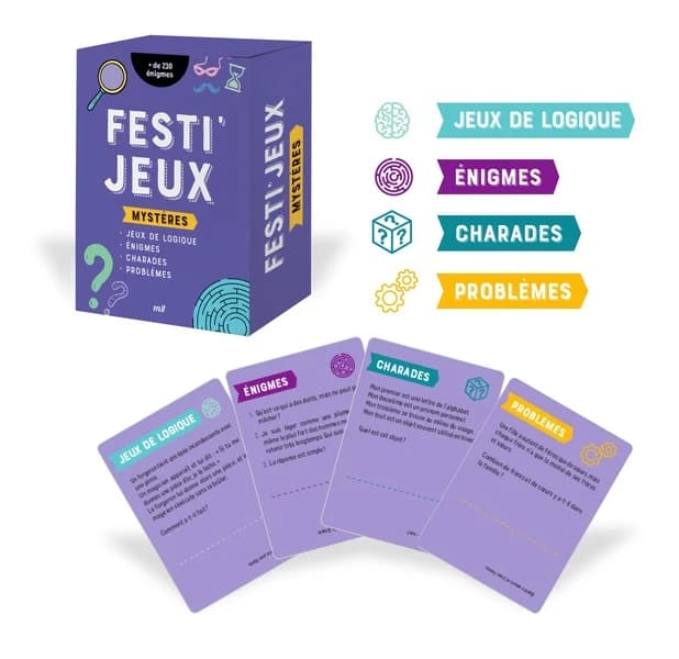 Festi'Jeux : Mystères : Plus de 150 énigmes à résoudre !