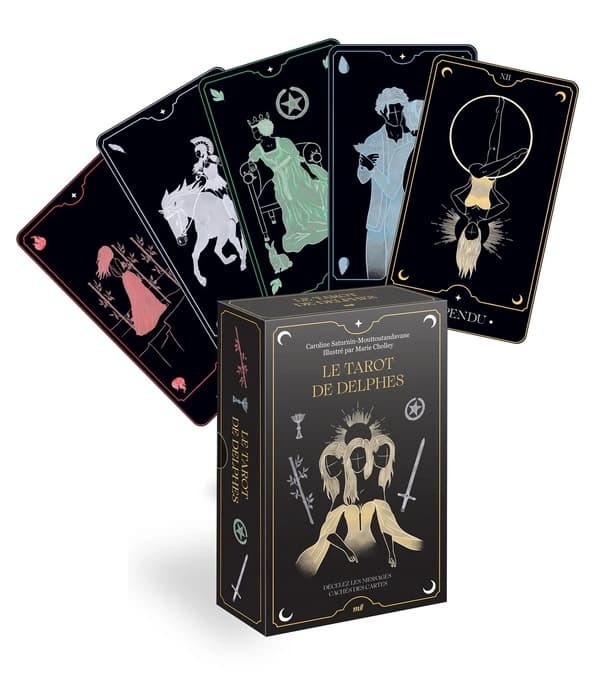Le tarot de Delphes : Décelez les messages cachés des cartes. Avec 78 cartes