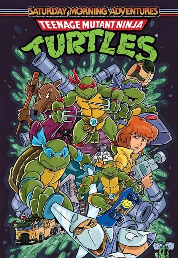 Saturday morning adventures teenage mutant ninja turtles. Tome 2