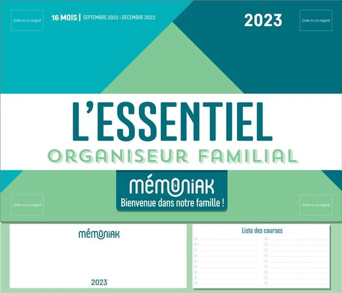 L'essentiel organiseur familial