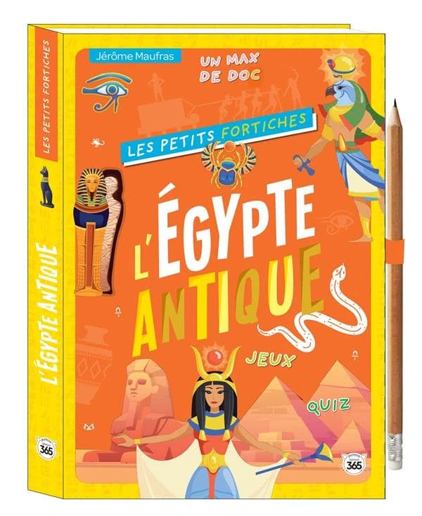 L'Égypte antique : Avec 1 crayon