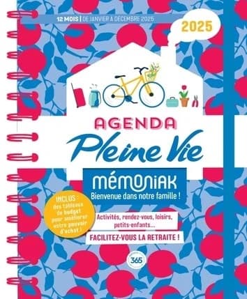 Mémoniak : Agenda Pleine Vie : De janvier à décembre (édition 2025)