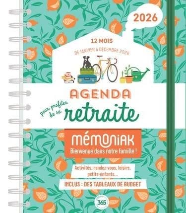 Agenda pour profiter de sa retraite (édition 2026)