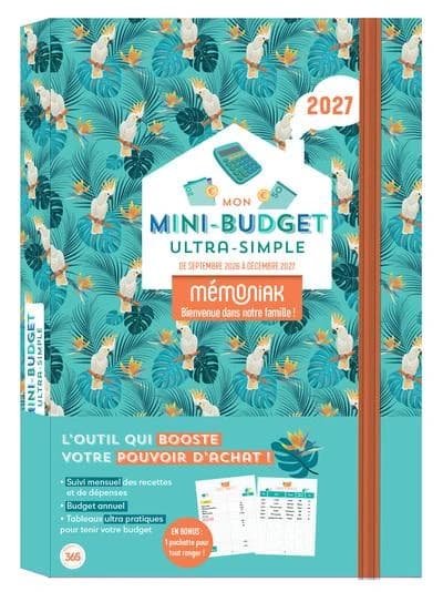Mémoniak : Mon mini-budget ultra-simple : De septembre à décembre (édition 2026