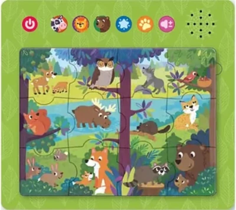 MES PUZZLES SONORES - LES ANIMAUX