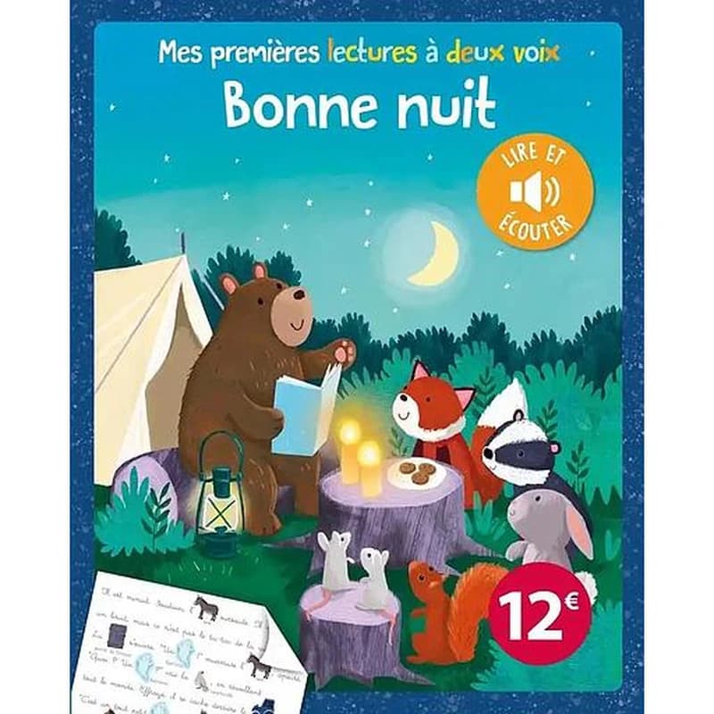 Mes premières lectures à deux voix : bonne nuit