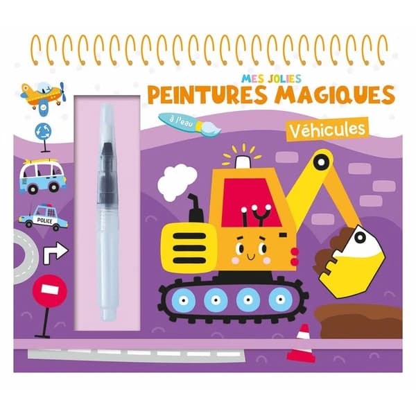 Mes jolies peintures magiques : Véhicules
