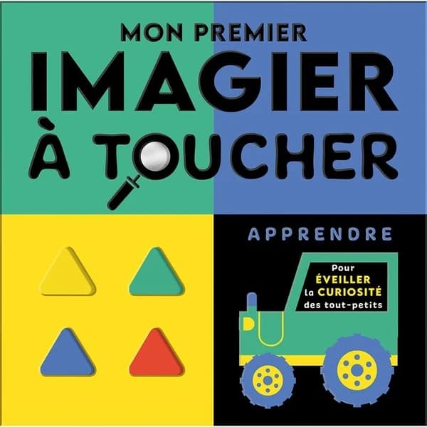 Mon premier imagier à toucher - apprendre