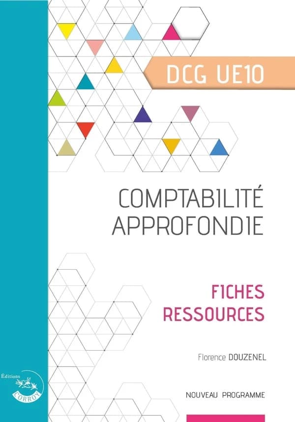 Comptabilité approfondie : diplôme de comptabilité et de gestion UE 10 : fiches ressources (Éd. 2024-2025, à jour du nouveau règlement (n° 2022-06) de l'ANC (PCG 2025)) Florence Douzenel,...