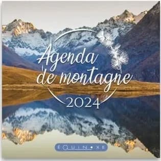 Agenda montagne 2024 grand format lac