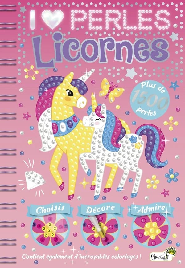 J'aime les perles : Licornes