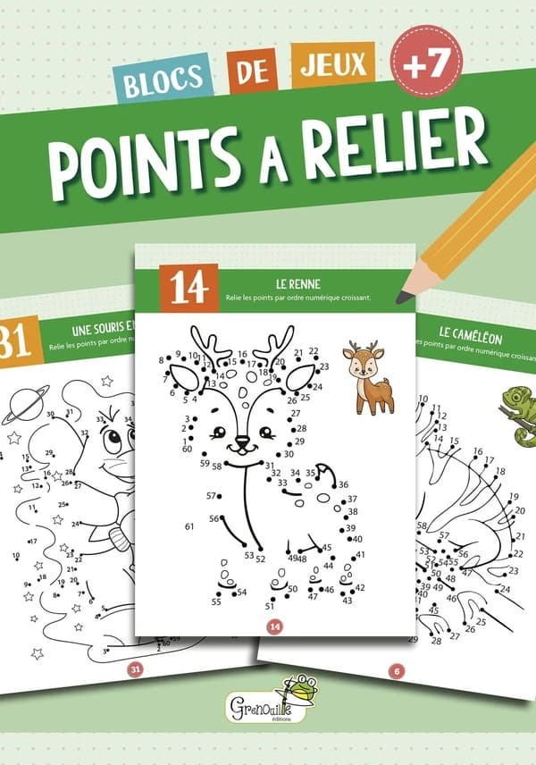 Blocs de jeux : Points à relier