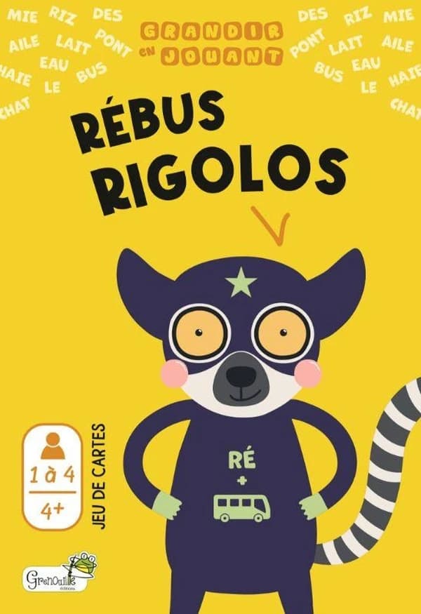 Grandir en jouant : Rébus rigolos