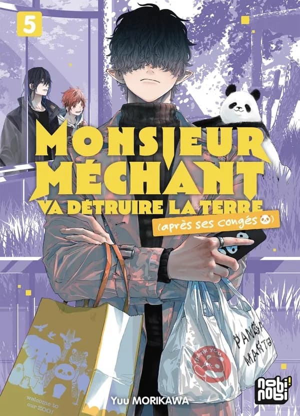 Monsieur Méchant va détruire la Terre : après ses congés. 5