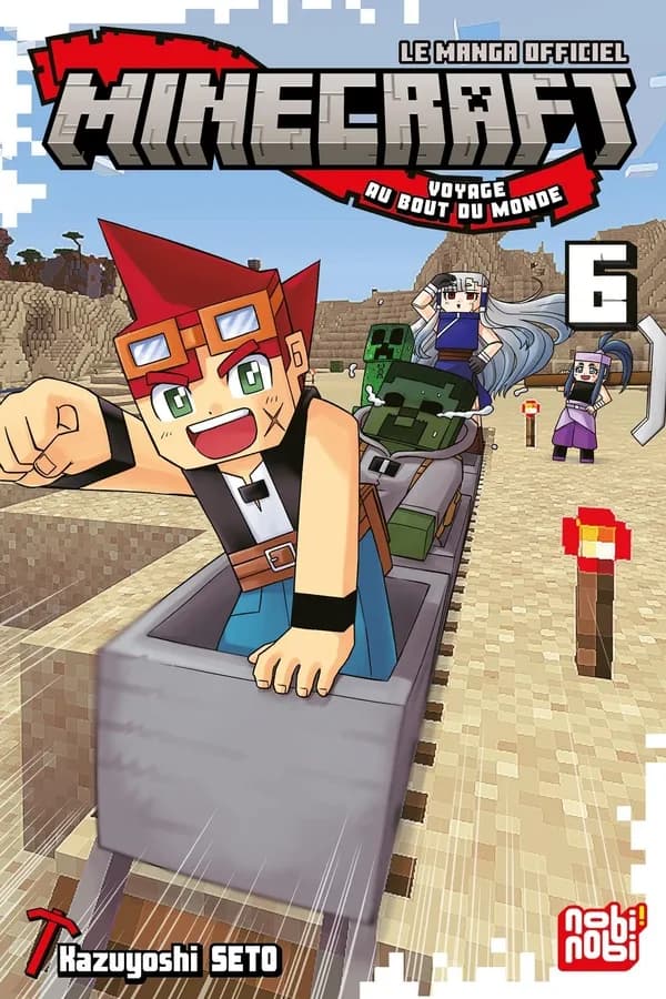 Minecraft, le manga officiel : voyage au bout du monde. 6