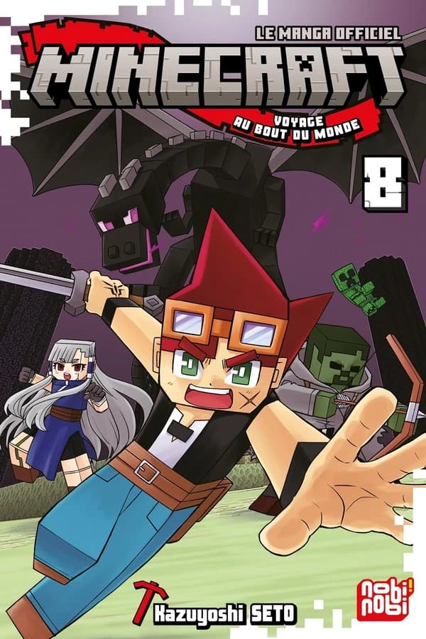 Minecraft, le manga officiel : voyage au bout du monde. 8