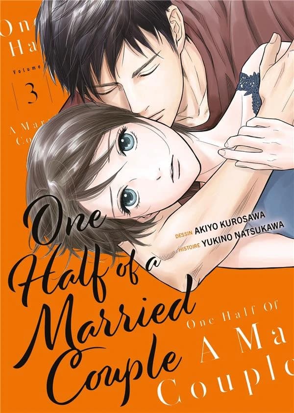 One half of a married couple. 3