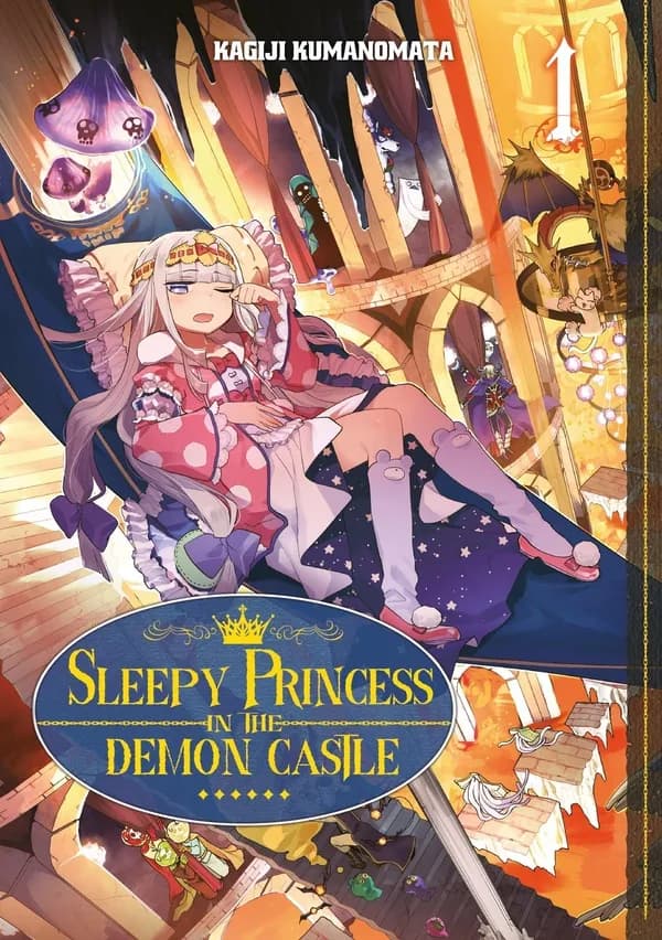 Sleepy princess in the demon castle. 1