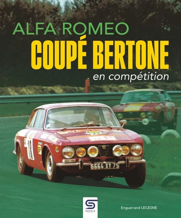Alfa Roméo coupé Bertone en compétition