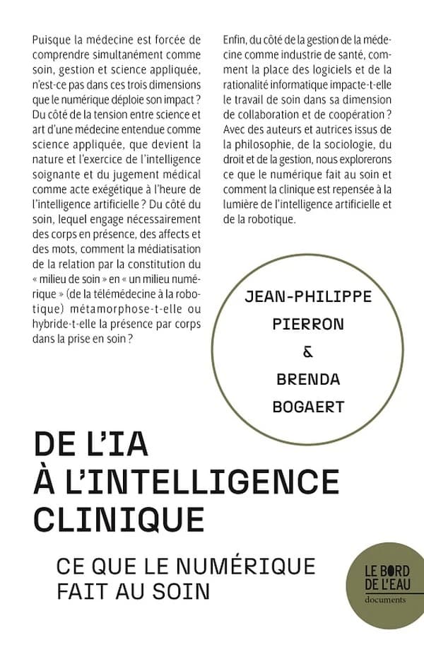 De l'IA à l'intelligence clinique : ce que le numérique fait au soin