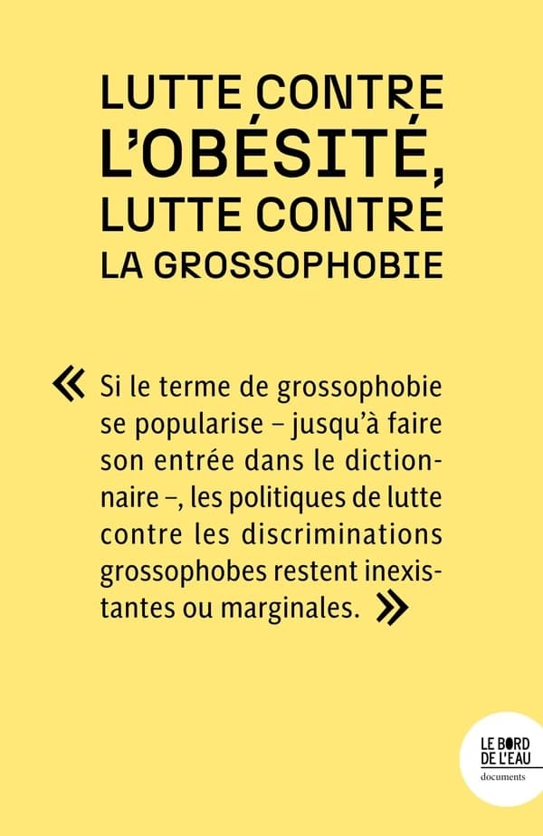 Lutte contre l'obésité, lutte contre la grossophobie