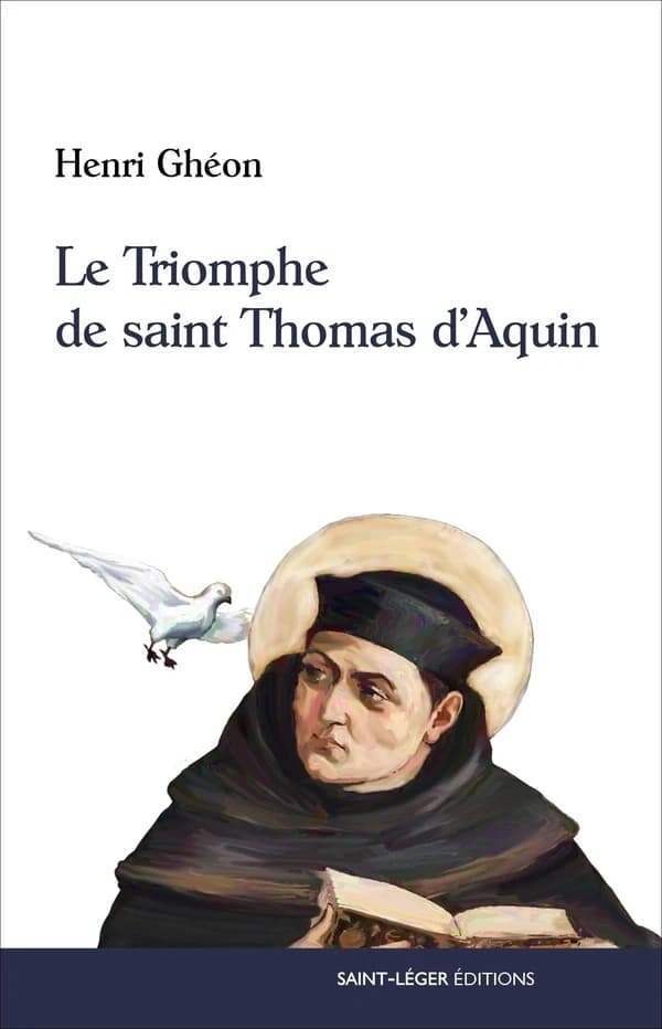 Triomphe de saint Thomas d'Aquin : à la manière des vieux âges, composé pour la scène en prose mêlée de vers pour le sixième centenaire de la canonisation du saint