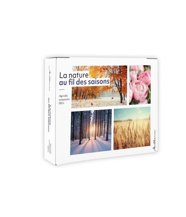 Semainier 2026 : La nature au fil des saisons