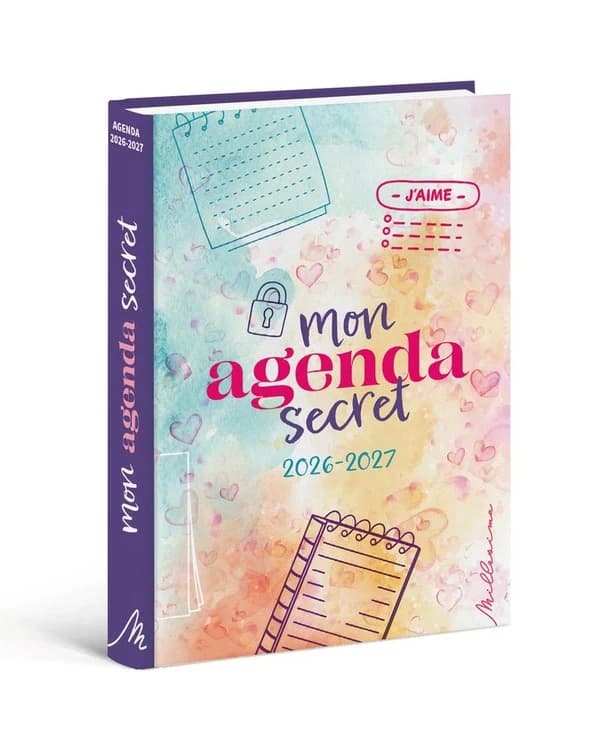 Agenda : Mon agenda secret (édition 2026